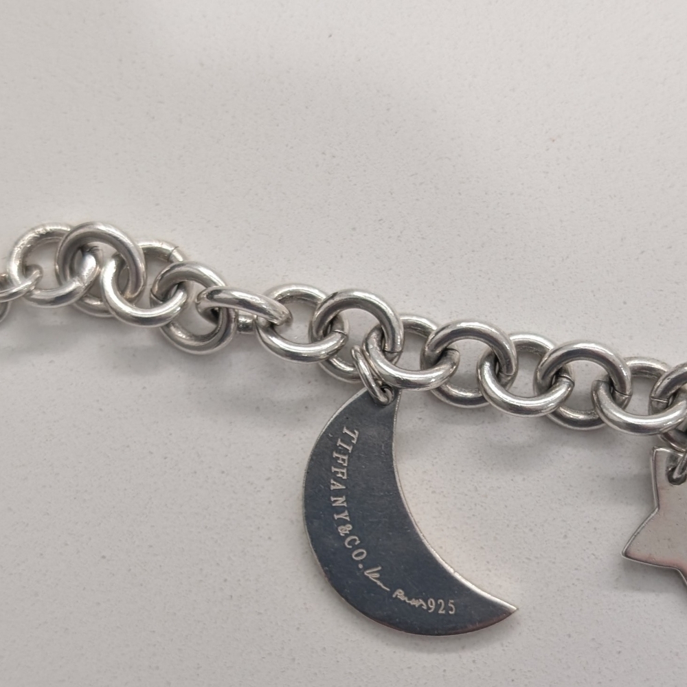 Tiffany & Co. Silver Charm Bracelet